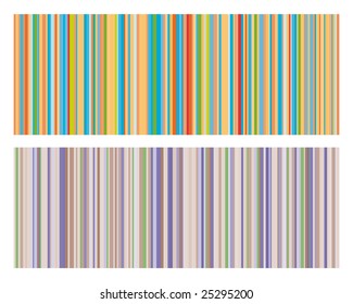 Vector illustration of vintage strip patter