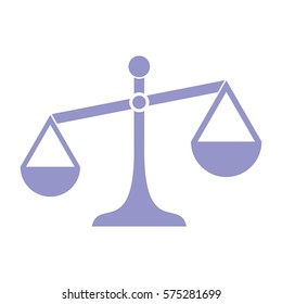 Ilustración vectorial del icono de la justicia violenta
