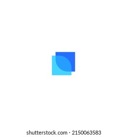 vector illustration of virtual square