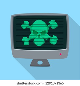 Vector illustration of virus and secure sign. Collection of virus and cyber stock symbol for web.