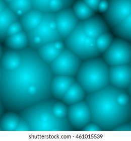 Vector illustration of volume bubbles seamless texture pattern background. Similar on foam. Can use for cover, layout, brochure, leaflet, backdrop, banner, label, textile, print design. Easy to edit.