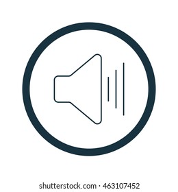 Vector illustration of volume icon
