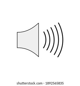 
Vector illustration of volume for an icon, logo or other purpose. Simple flat vector design