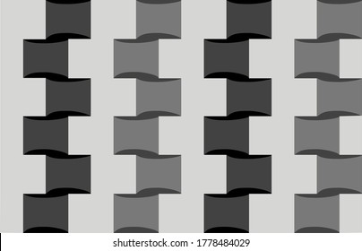 vector illustration of wall motif