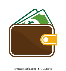 vector illustration for wallet