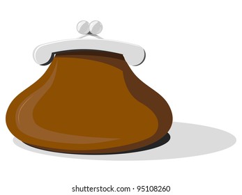 Vector illustration of a wallet