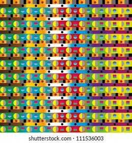 Vector illustration of warm color background image pattern background.