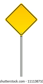 Vector illustration warning sign