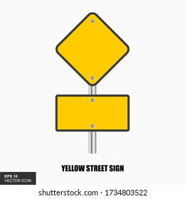 Ilustración vectorial del signo de advertencia