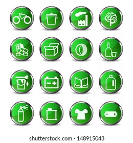 vector illustration of waste management symbols sketch on a chulkboard