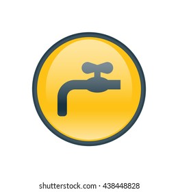 Vector illustration of water crane icon