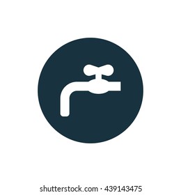 Vector illustration of water crane icon