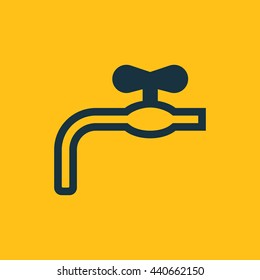 Vector illustration of water crane icon
