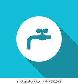 Vector illustration of water crane icon