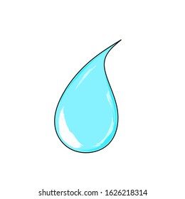 Vector illustration of water drop