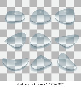 vector illustration of water drop.