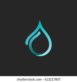Vector illustration of a Water Drop Icon