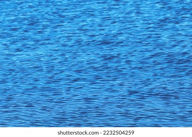 Vektorgrafik von Aquarelltexturhintergrund. Weit reichende Wasseroberfläche bei Sonnenuntergang, goldenes Licht reflektiert im Wasser.
