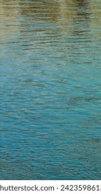 Vector illustration of the water surface texture of the Salzach river. Vectical 9 by 16
