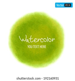 Vector illustration of Watercolor