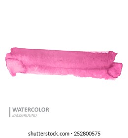 Vector Illustration of a Watercolor Background