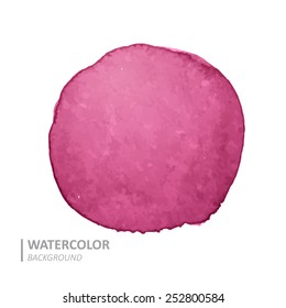 Vector Illustration of a Watercolor Background