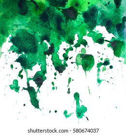 Vector illustration watercolor background