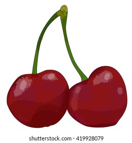 Vector illustration in watercolor style