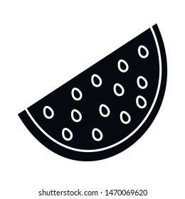 Vector illustration of watermelon and fruit logo. Set of watermelon and summer stock vector illustration.