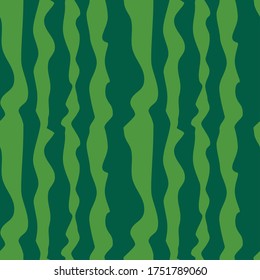 Vector illustration of watermelon skin seamless pattern. vector background of summer. food texture.