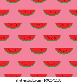 Vector illustration watermelon web icon set. and background