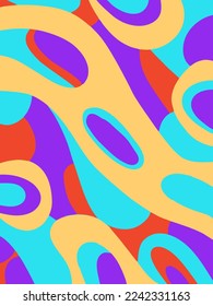 
vector illustration of a wave background, in full color