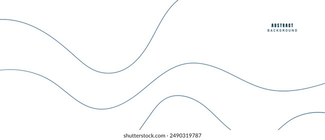 Vector illustration of wave lines. EPS10
