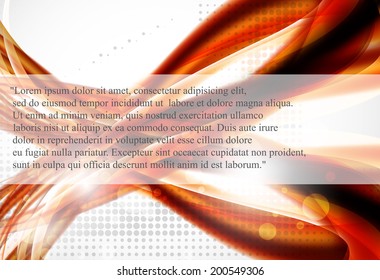 Vector illustration of wavy background