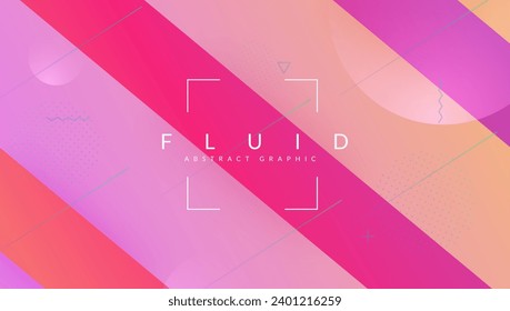 Vector Illustration. Wavy Technology Pattern. Pink Rainbow Banner. Summer Screen. Retro Horizontal Brochure. Spectrum Ux. Space Landing Page. Blue Vector Illustration