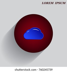 vector illustration of the weather, cloud