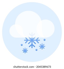 Vector illustration of the weather forecast.