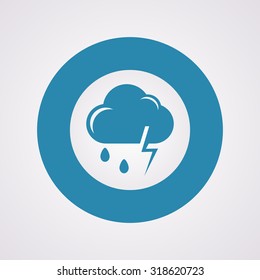 Vector illustration of weather icon