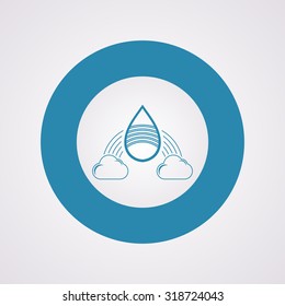 Vector illustration of weather icon