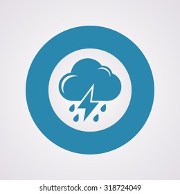 Vector illustration of weather icon