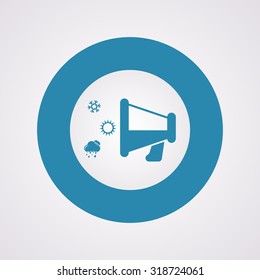 Vector illustration of weather icon