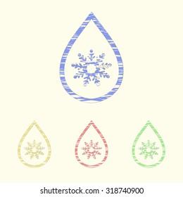 Vector illustration of weather icon