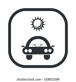 Vector illustration of weather icon