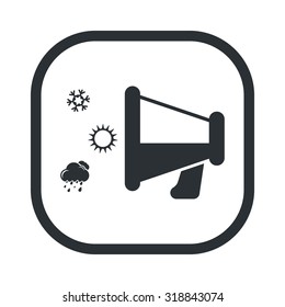 Vector illustration of weather icon