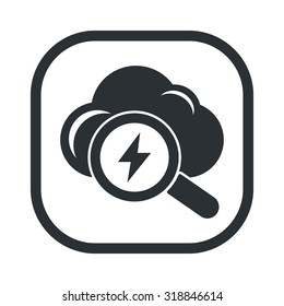 Vector illustration of weather icon