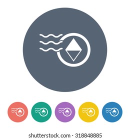 Vector illustration of weather icon