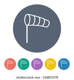 Vector illustration of weather icon