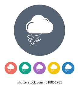 Vector illustration of weather icon