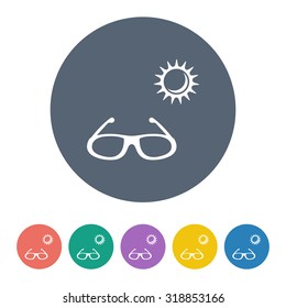 Vector illustration of weather icon