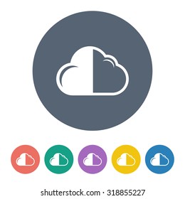 Vector illustration of weather icon